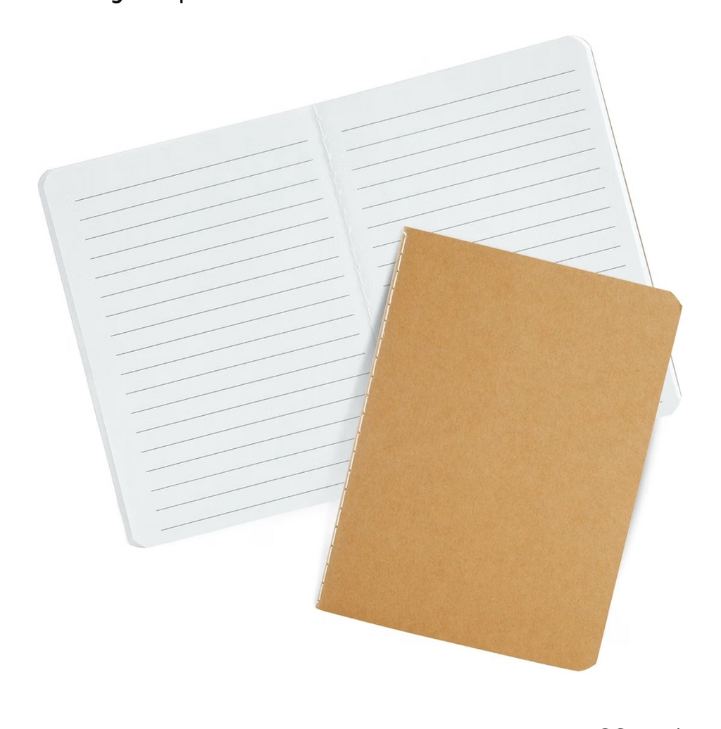 A5 Lined Paper Inserts, 3 Pack